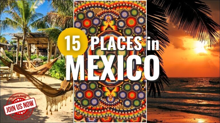 Mexico Travel: 15 Stunning Locations You Need to Visit 2024