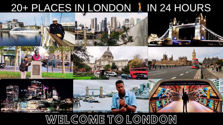 20 places in London to visit on a weekend | Cable car London #asvkvlogs