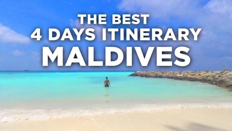 The Best 4 Days Maldives Travel Guide