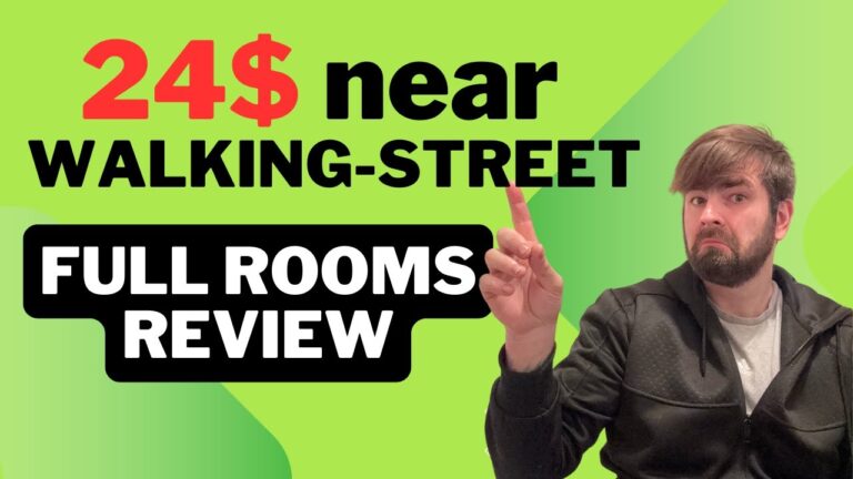 Red Balcony Inn Pattaya – Full Hotel All Rooms Review | $24 Stay by the Beach & Walking Street!