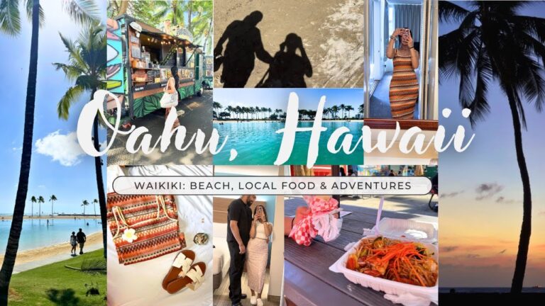 HAWAI’I VLOG: first time in Oahu – exploring Waikiki, trying local food & adventures | Oahu Day 1