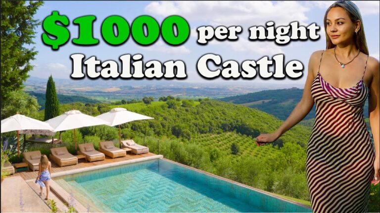 $1000 per night Italian Castle! Is it Worth it? Best Hotel in Italy? | Maz – Where To Find Me