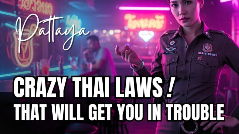 Strange Crazy Laws To Get Arrested For In Thailand That Could Land You In Trouble | Pattaya Thailand