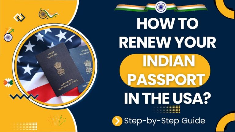 How to Renew Your Indian Passport in USA: Step-by-Step Guide (2025)