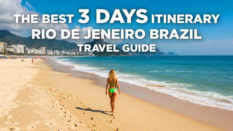 The Best 3 Days Itinerary for RIo De Janeiro Brazil – TommyTravelz
