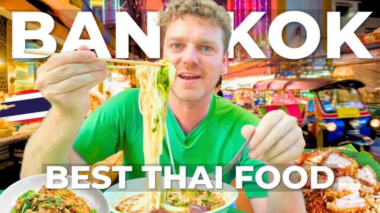 BEST THAI STREET FOOD in Bangkok (72hrs)