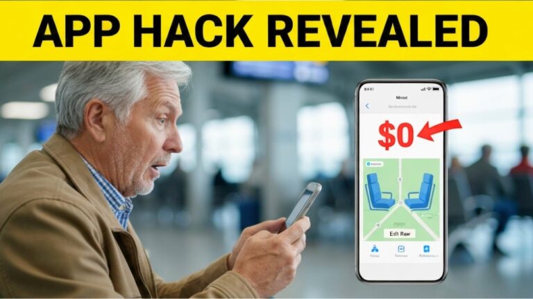 10 Airline Seat Hack Saves Seniors $300+ Every Flight!