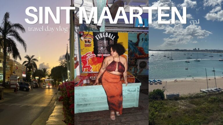 THE MOST HECTIC TRAVEL DAY || SINT MAARTEN travel vlog 2026