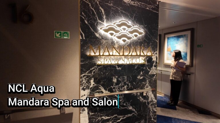 NCL Aqua Mandara Spa – Salon Tour – Is the Thermal Suite Worth It