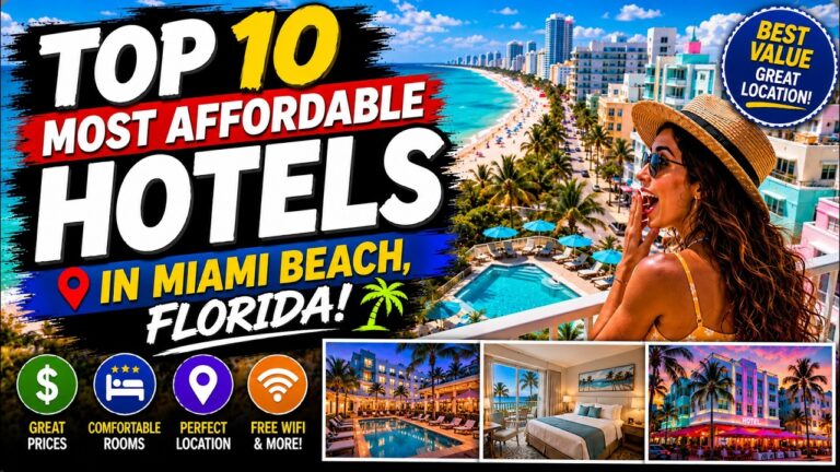 Top 10 Best Most Affordable Hotels in MIAMI BEACH | Top Rated in 2026