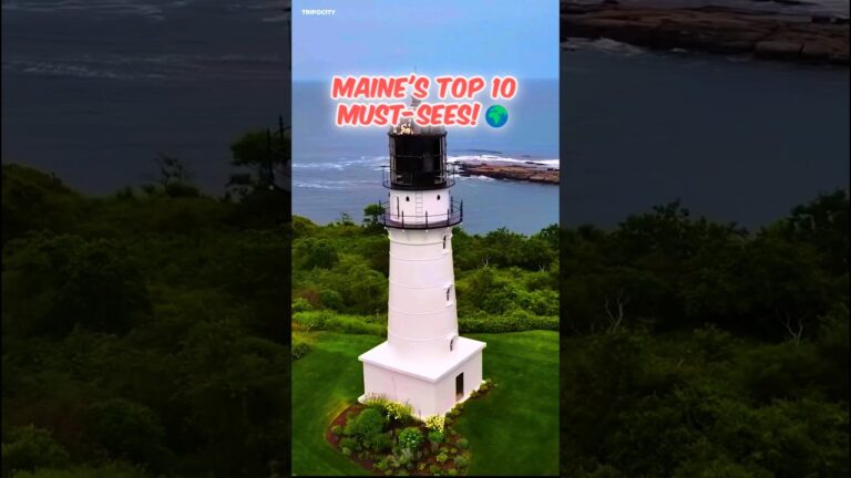 Top 10 Things to Do in Maine! Ultimate Maine Travel Guide #shorts #maine