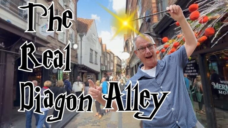 How I found the Real DIAGON ALLEY in York England!
